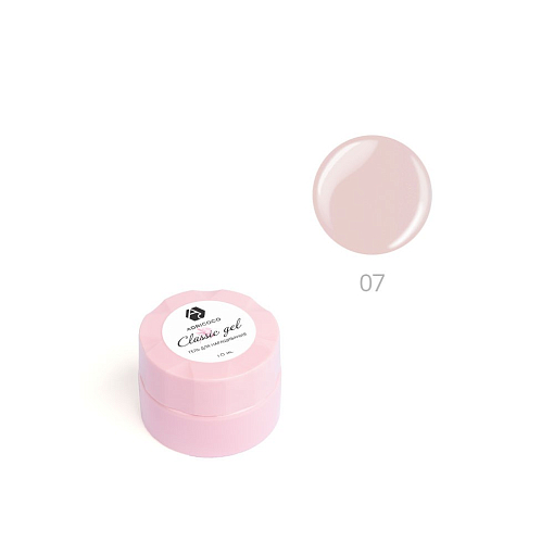 УЦЕНКА, Adricoco, моделирующий гель (№07 камуфлирующий коричневый беж), 10 мл