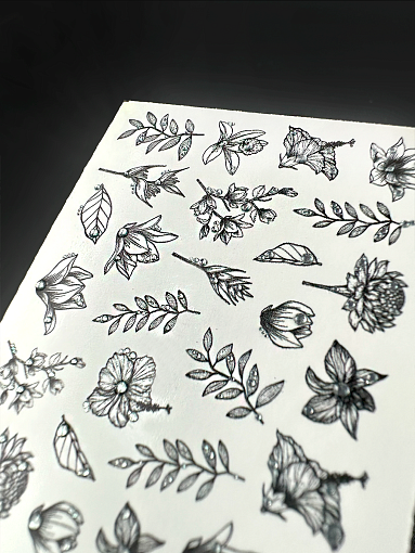 Anna Tkacheva, 3D хрустальный слайдер 3D-ST013 (black crystal)