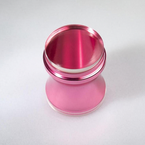 Swanky Stamping, штамп силиконовый (розовый, 4 см)