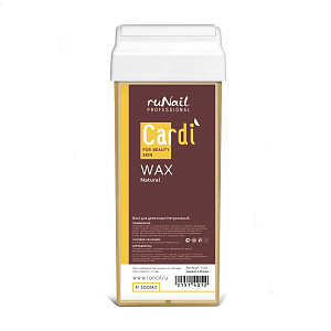 УЦЕНКА, RuNail, Cardi воск для депиляции ("Натуральный"), 100 мл