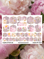 Anna Tkacheva, наклейки пленки для педикюра PR-829