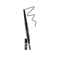 POLE, Elle Fatale - карандаш для бровей 2 в 1 (№03 Grey Brown)