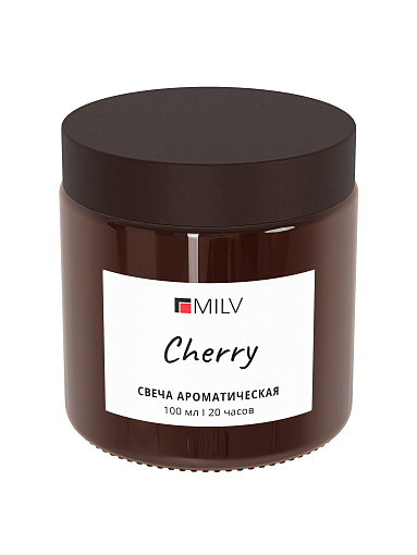 Milv, свеча ароматическая CHERRY, 100 мл