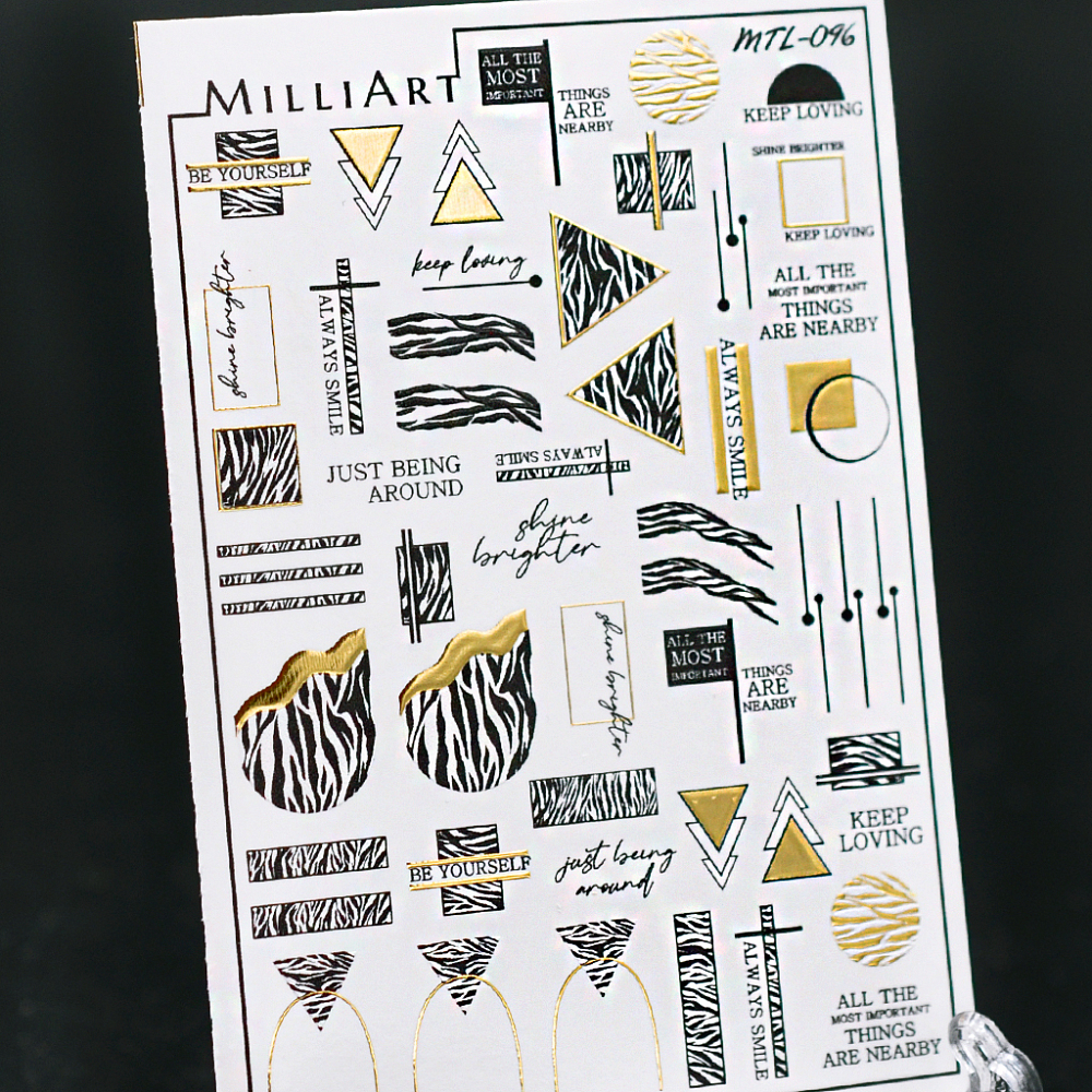Anna Tkacheva, слайдер-дизайн MilliArt металлик MTL-096 Anna Tkacheva, слайдер-дизайн MilliArt металлик MTL-096