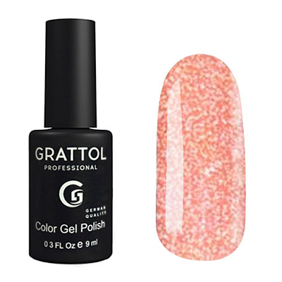 

Grattol, Color Gel Polish - светоотражающий гель-лак "Bright Light" (№01), 9мл
