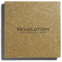 Makeup Revolution, Pressed Glitter Palette - палетка глиттеров (Midas Touch)
