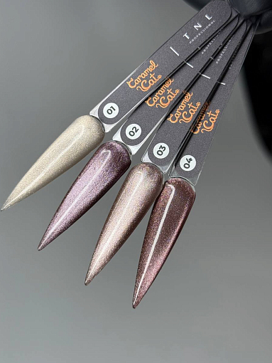 TNL, Caramel Cat - гель-лак "корейская кошка" №03 (магический трюфель), 6 мл