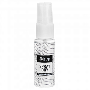 Irisk, Spray Dry - супербыстрая сушка-спрей для лака, 20 мл