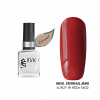 Irisk, Eternail mini Lady in Red - лак на гелевой основе (02 Janet), 8 мл