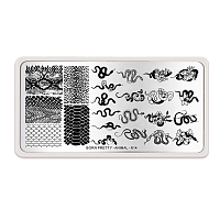 Born Pretty, пластина для стемпинга 12*6 см (ANIMAL-N14)