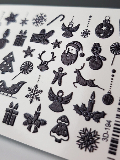 Anna Tkacheva, объемный слайдер 3D194 (черный)