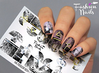Fashion Nails, слайдер-дизайн "Galaxy" №59
