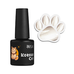 Irisk, Korean Cat - магнитный гель-лак "Кошачий глаз" №09, 10 мл