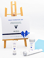 Aravia, Набор для глубокого увлажнения кожи "Daily Hydration 24H"