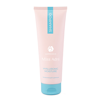 

Adricoco, Miss Adri Hyaluronic moisture - увлажняющий шампунь для волос, 250 мл