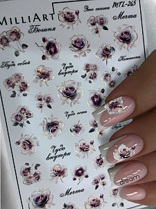 Anna Tkacheva, слайдер-дизайн MilliArt металлик MTL-265