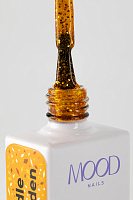 MoodNail, Riddle in golden - гель-лак с витражным эффектом с блестками, 10 гр
