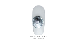 Irisk, 3D Paint Gel Deluxe гелевая краска (04 серебро), 5 мл
