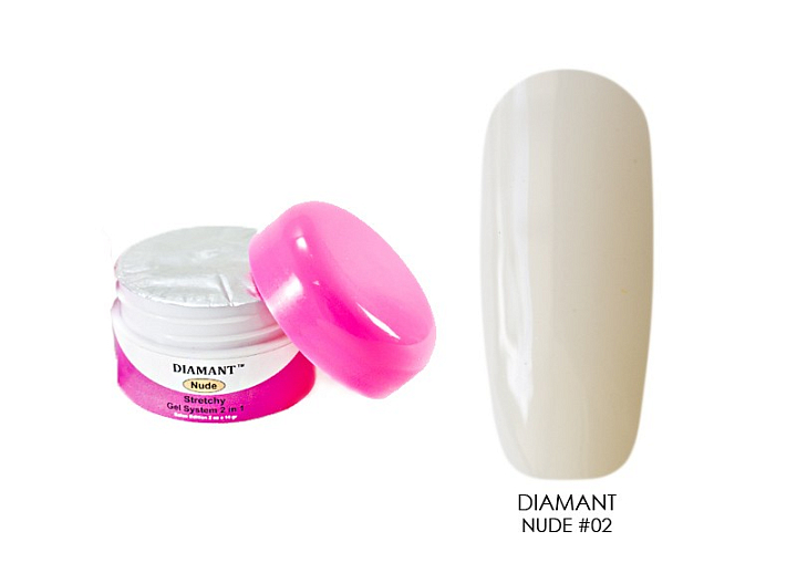 УЦЕНКА, Diamant, моделирующий гель (Nude №2 средней вязкости), 14 мл