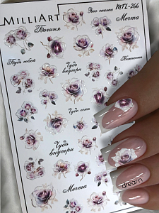 Anna Tkacheva, слайдер-дизайн MilliArt металлик MTL-266