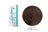 TNL, Million Gloss - крем-краска для волос (6.81 Темный блонд капучино пепельный), 100 мл