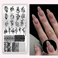 Born Pretty, пластина для стемпинга 12*6 см (ANIMAL-N14)