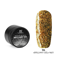 TNL, Brilliant Gel - жидкая фольга №01 (Феникс), 5 мл