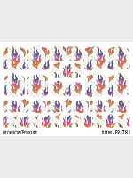 Anna Tkacheva, наклейки пленки для педикюра PR-781