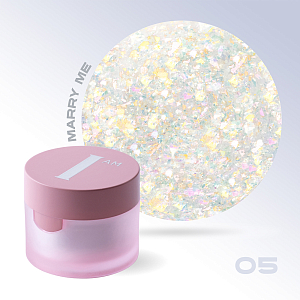 I am, гель-лак с эффектом Marry me №05, 5 мл