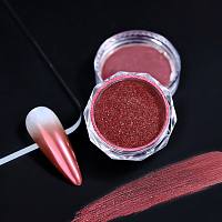 Gradient pearl mirror powder - перламутровый зеркальный пигмент №08