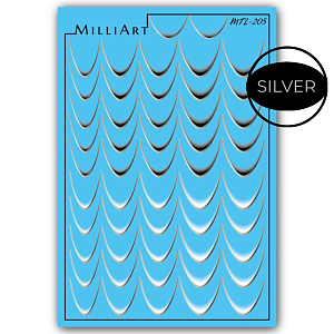 Anna Tkacheva, слайдер-дизайн MilliArt металлик MTL-205
