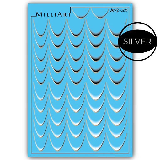 Anna Tkacheva, слайдер-дизайн MilliArt металлик MTL-205