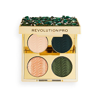 Makeup Revolution PRO, ULTIMATE EYE LOOK PALETTE - палетка теней для век (So Jaded),
