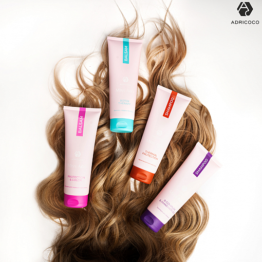 Adricoco, Miss Adri Thermal protection - термозащитный шампунь для волос, 250 мл