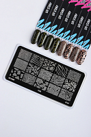 Go! Stamp, пластина для стемпинга №187