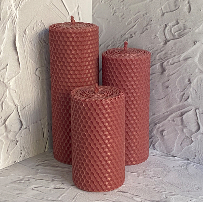 

Свеча из вощины (Н2Д), 10 х 5,5 см