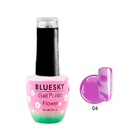 BlueSky, акварельный гель-лак "Flower" №04, 8 мл