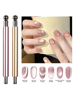 Магнит для гель-лаков двойной с шариком