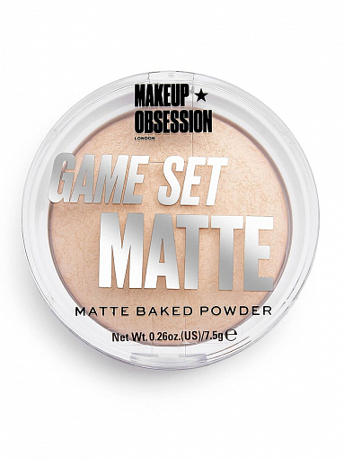 Makeup Obsession, компактная пудра для лица Game Set Matte (оттенок "Cabo")
