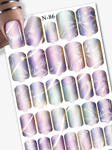 Anna Tkacheva, наклейки пленки для дизайна ногтей N-086