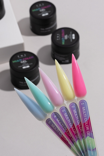 TNL, Multi Color Gel - жесткий гель для наращивания и укрепления №03, 15 мл