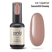 PNB, Liquid Gel - полигель-архитектор 4в1 (Successfull Creamy), 17 мл