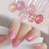 Born Pretty, Glass Bead Cat Magnetic Gel-Sweet Whisper - магнитный гель-лак MY538, 10 мл