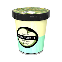 Milv, крем-йогурт двухцветный (Яблоко), 210 г