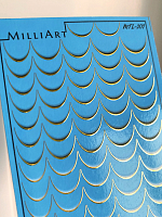 Anna Tkacheva, слайдер-дизайн MilliArt металлик MTL-207