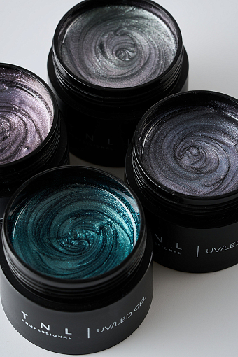 TNL, набор №257 жесткий гель для наращивания Lumicat gel (4 оттенка по 15 мл)