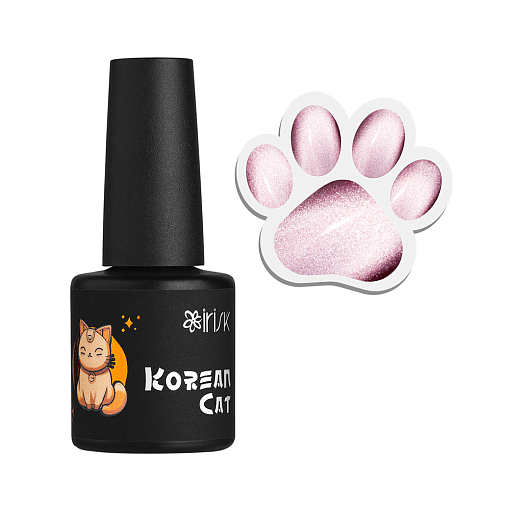 Irisk, Korean Cat - магнитный гель-лак "Кошачий глаз" №10, 10 мл