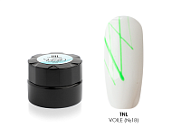 TNL, гель-краска для тонких линий "Voile" (№18 зеленый неон), 6 мл