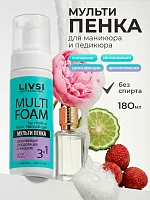 Livsi, набор №26 пенка очищающая и дезинфицирующая для рук и ног (2 шт по 180 мл)