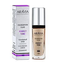 Aravia, PERFECT TONE - тональный крем для увлажнения и естественного сияния кожи №04, 30 мл